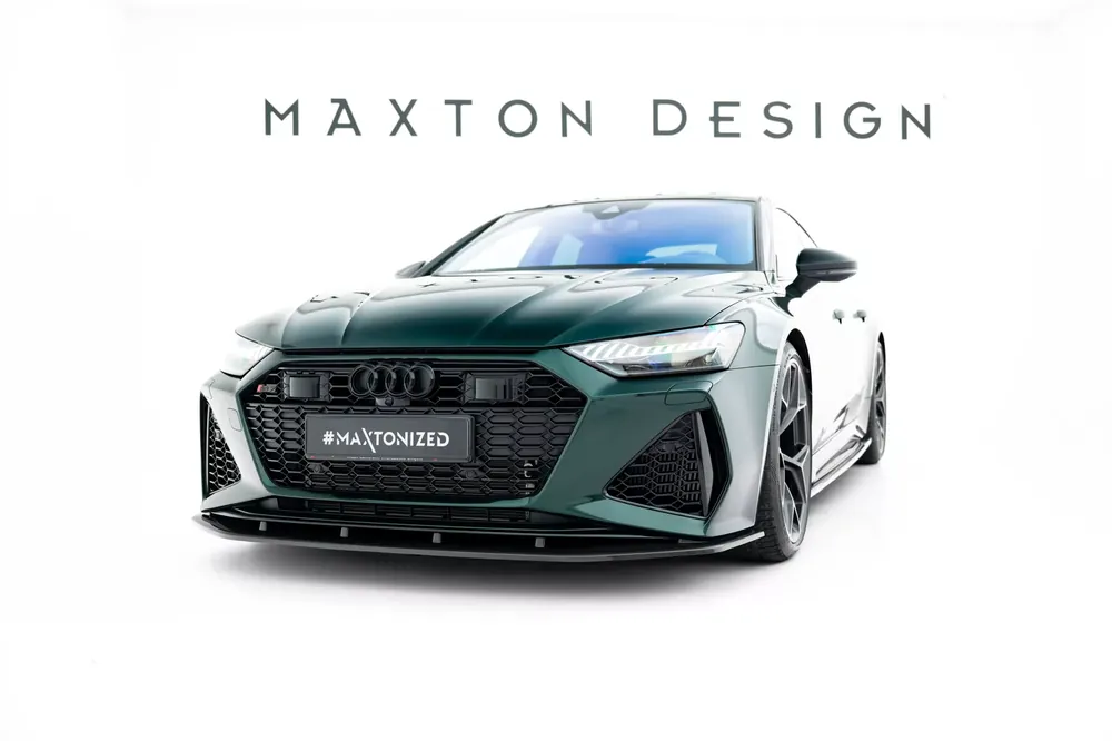Prepreg Carbon Front Ansatz passend für Audi RS7 C8 Heißes Angebot