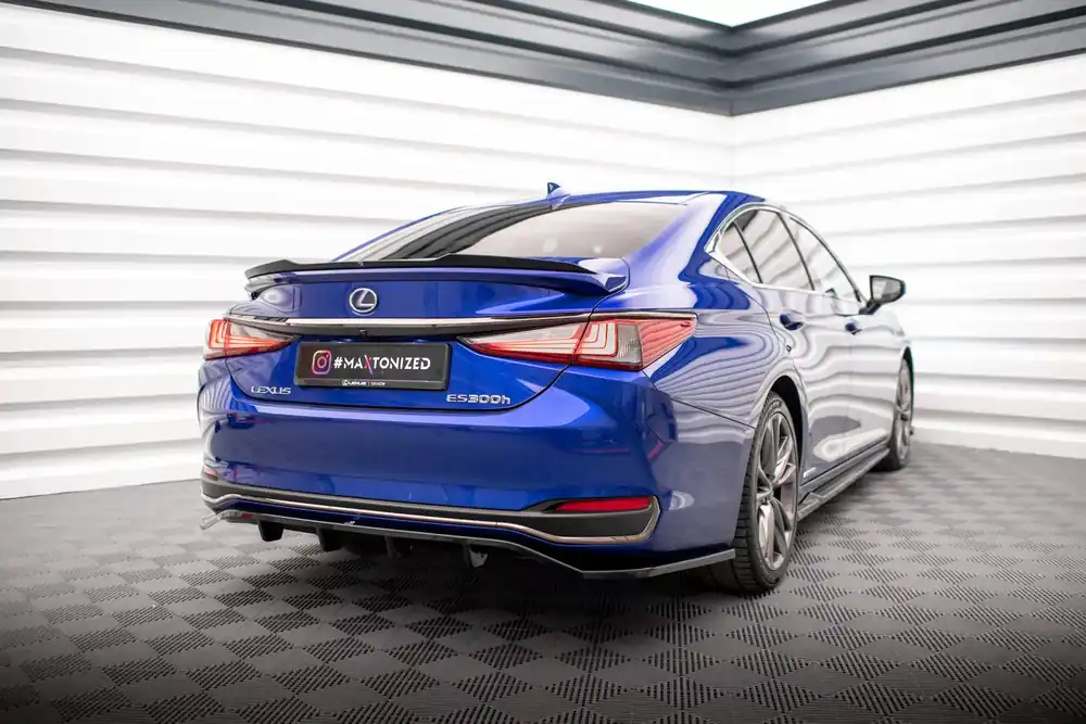 Mittlerer Cup Diffusor DTM Look Heck Ansatz passend für Lexus ES F Sport Mk7 Neue Kollektion