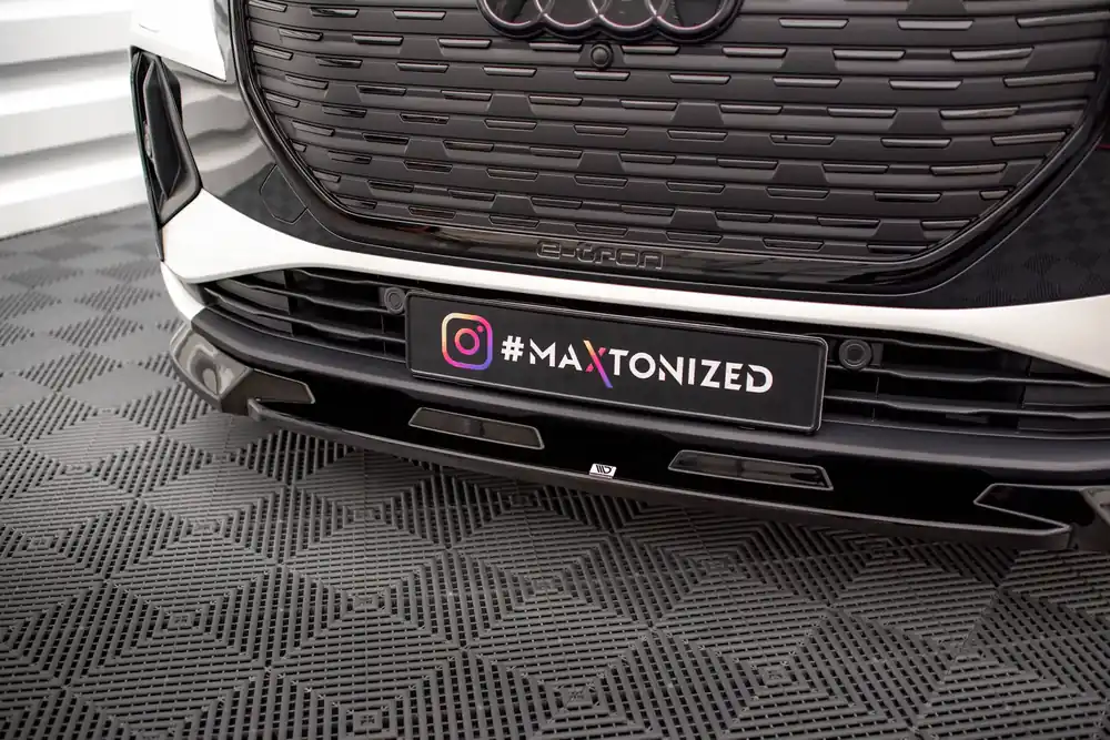 Front Ansatz V.1 passend für Audi Q4 E-tron Sportback S-line Mk1 Echt