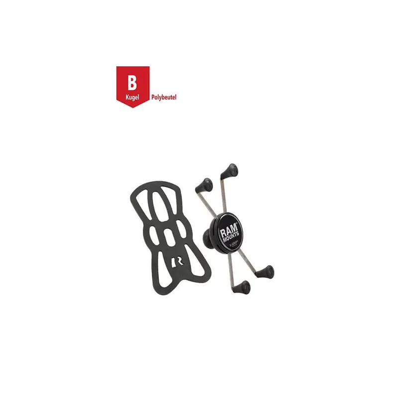 Mega-Angebot RAM Mounts X-Grip Universal Halteklammer mit B-Kugel (1 Zoll) für Multimediageräte