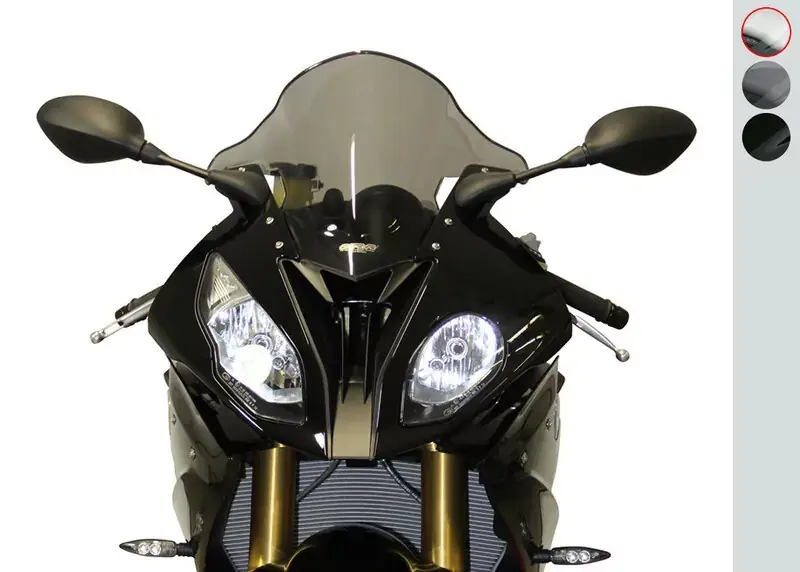 Schneller Versand MRA Racingscheibe passend für BMW S1000 RR 15-18 mit ABE