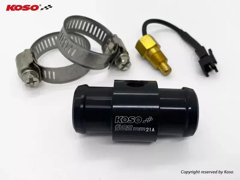 Online Kaufen KOSO Adapter für Kühlmitteltemperaturfühler passend für Leitung Ø22mm