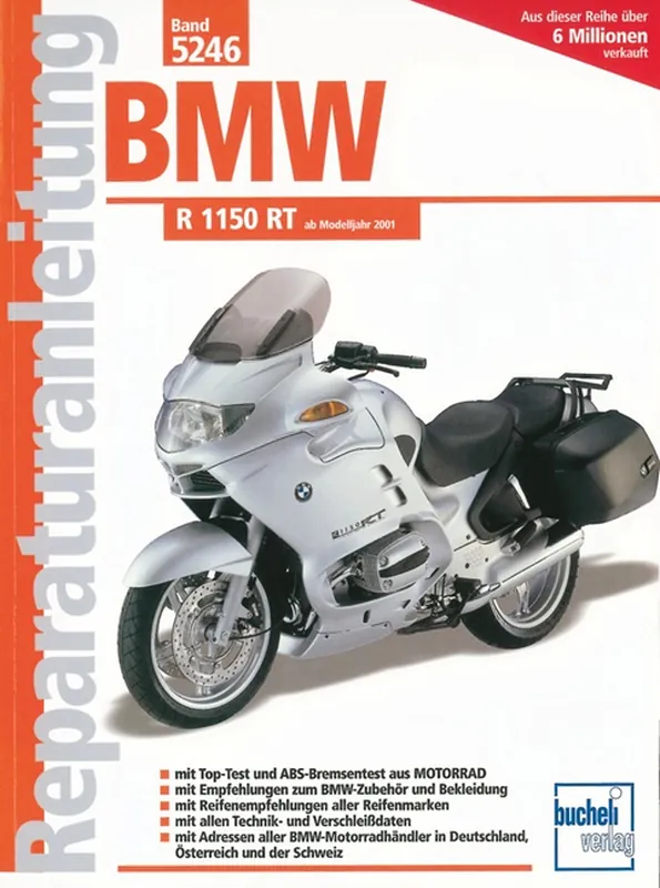 BMW R 1150 RT ab Modelljahr 2001 - Reparaturanleitung Direktkauf