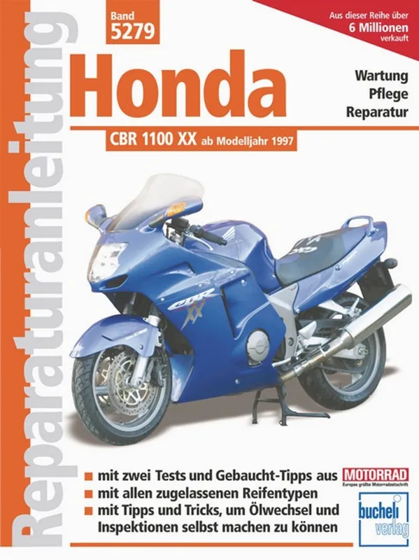 Honda CBR1100XX - Reparaturanleitung Kracherpreis