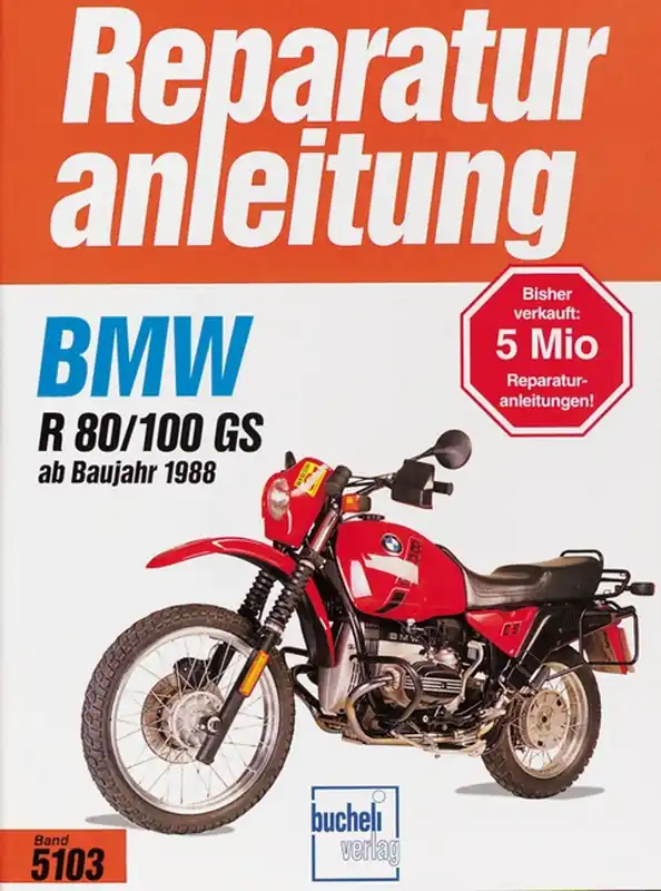 Expressversand BMW R 80 GS / R 100 GS - ab 1988 - Reparaturanleitung