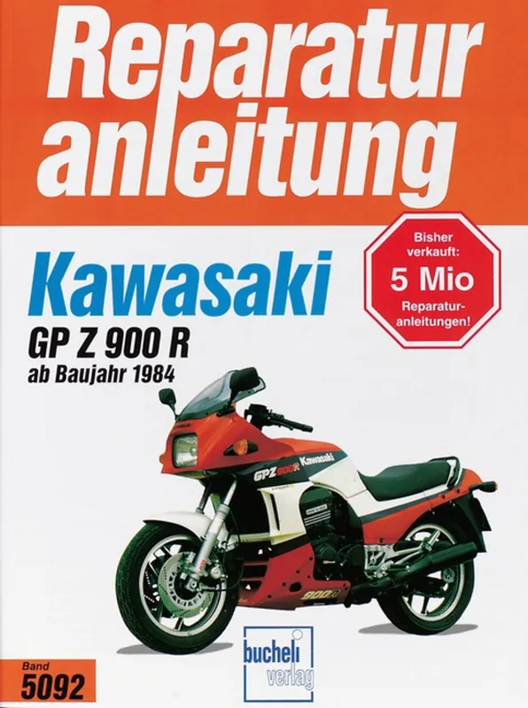 Kawasaki GPZ900R - ab Baujahr 1984 - Reparaturanleitung Kracherpreis