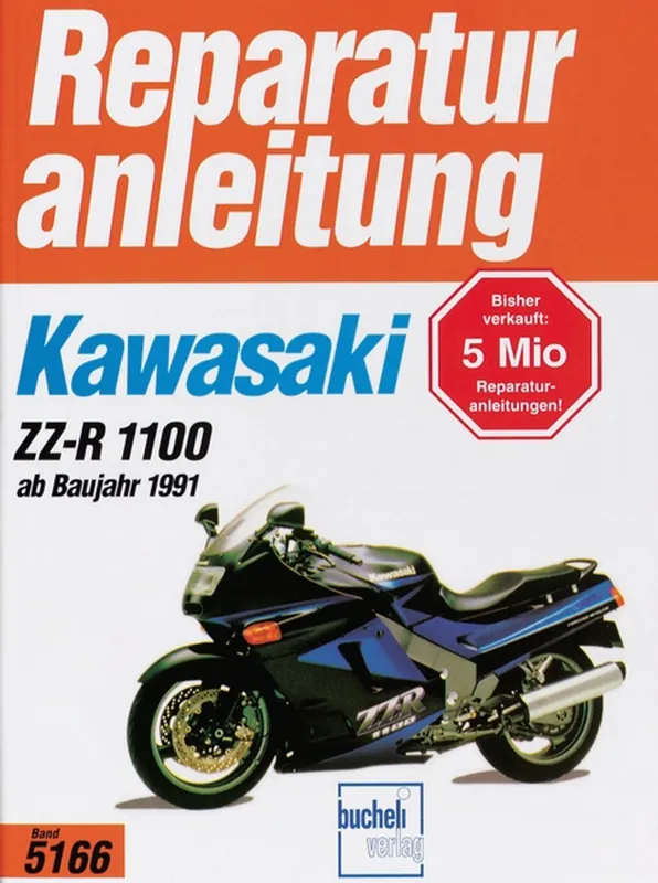 Sonderangebot Kawasaki ZZ-R 1100 - ab Baujahr 1991 - Reparaturanleitung