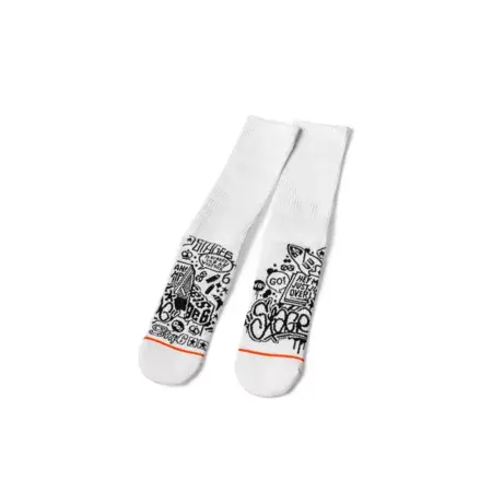 Socken Stage6 Weiß 41 - 45 Wochenendangebot