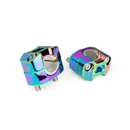 Preisreduziert Lenkerklemmen STR8 22 - 28mm Neochrome