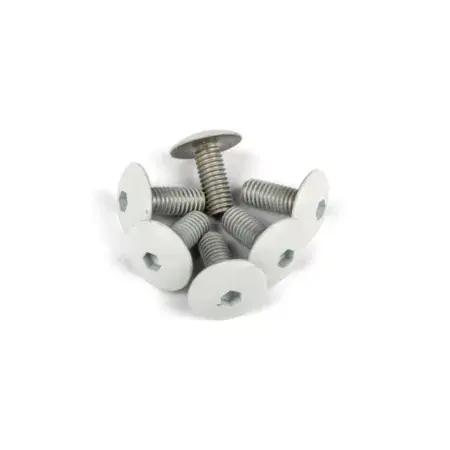 Wochenendangebot Verkleidungsschrauben STR8 Alu M6x15 weiß (x6)