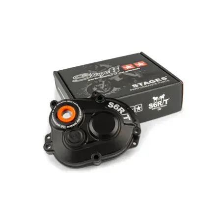 Getriebedeckel Stage6 R/T MK2 Piaggio Zip Schwarz Finale Aktion