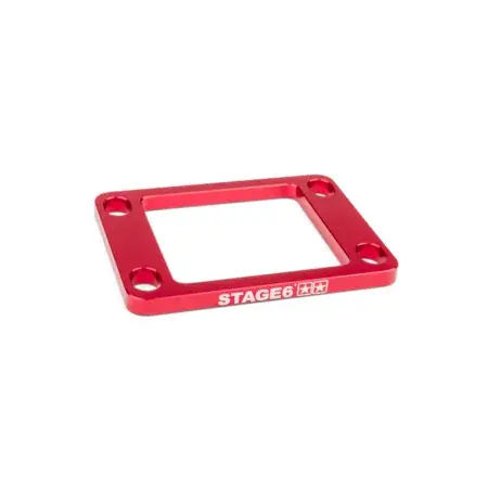 Membranblockspacer 5mm AM6 / Derbi Stage6 Rot Heißes Angebot