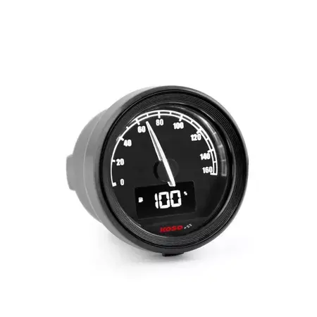 Schnäppchen Tachometer Koso D48 TNT-05 bis 160 km/h Schwarz