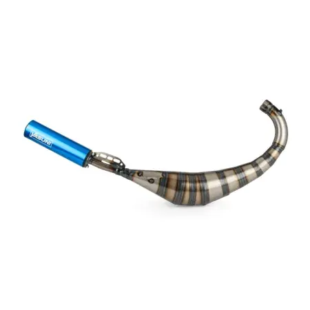 Auspuff Yasuni R3 AM6 / Derbi Blau Sichere Zahlung