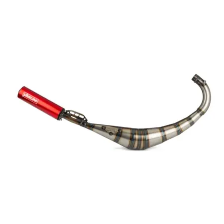 Auspuff Yasuni R2 AM6 / Derbi Rot Zertifiziert
