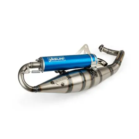 Auspuff Yasuni R Piaggio Blau Highlight