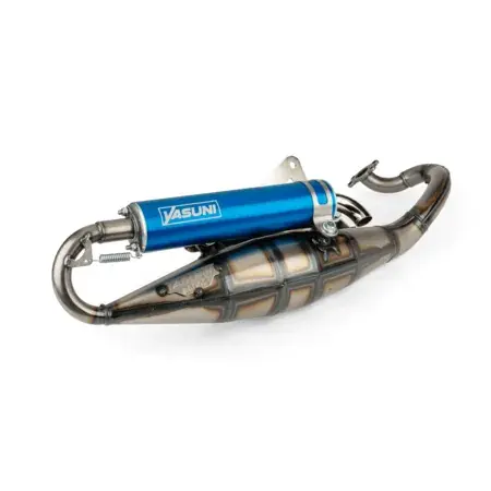 Auspuff Yasuni R Peugeot liegend / Morini Blau Günstig