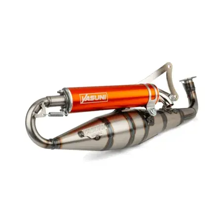 Preisreduziert Auspuff Yasuni C16 Minarelli liegend Orange