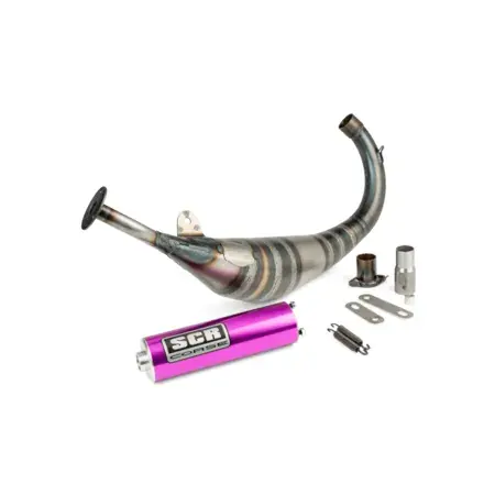 Auspuff SCR Corse Racing Line 70-80 AM6 lila Top-Angebot