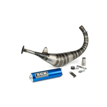Auspuff SCR Corse Racing Line 80-90 AM6 blau Aktuell