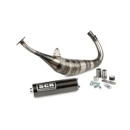 Expressversand Auspuff SCR Racing Line 50cc Rieju MRX / SMX / Beta RK6 AM6