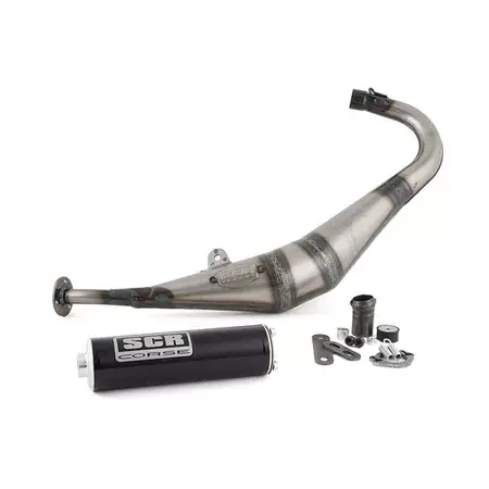 Knallerangebot Auspuff SCR Corse Handmade 50 / 70 Derbi Senda