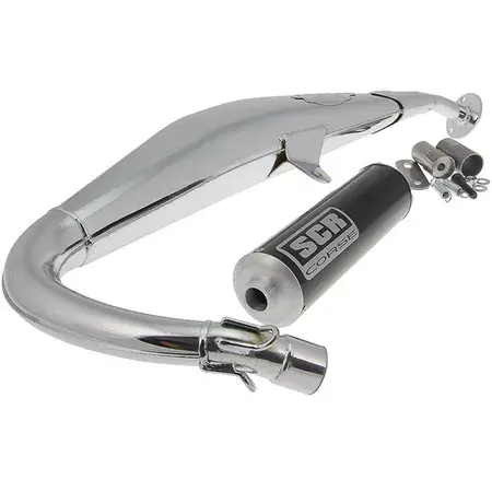 Preis Gesenkt Auspuff SCR Corse SM Chrom 50 Beta RK6 / Rieju RMS / RJ4
