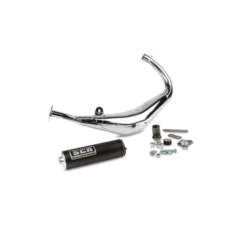 Preis Gesenkt Auspuff SCR Corse SM Chrom 50 Derbi Senda