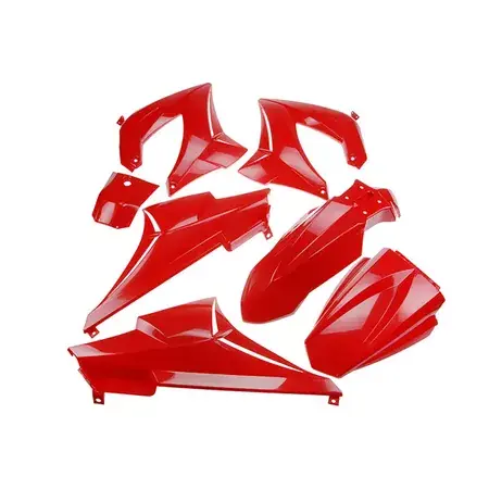 Neu Im Sortiment Verkleidungskit 7 Teile rot Derbi Senda DRD / XTrem 2000-2011