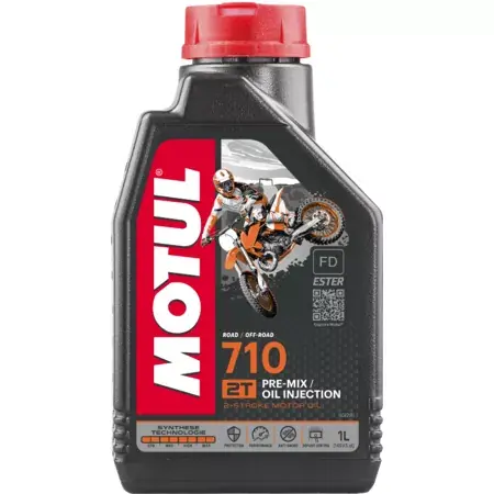 2-Takt Öl Motul 710 Synthese-Technologie 100% 1 Liter Neu