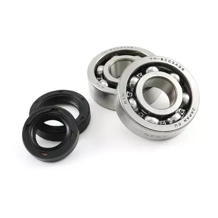 Bestpreis Kurbelwellenlager CIF, Piaggio 50cc 4-Takt, inkl. Wellendichtringe, 2 Stück