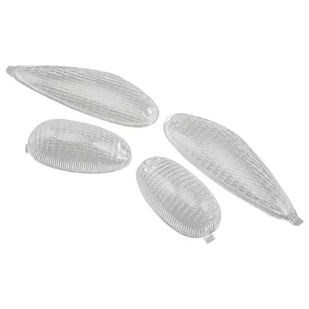 Beliebt Blinkergläser STR8 transparent Piaggio NRG MC2 weiß