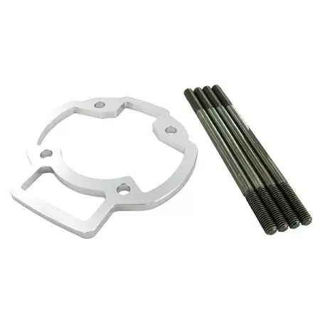 Zylinderfußspacer Stage6 R/T für MK2 Zylinder inkl. Spacer / Stehbolzen für 85mm-Pleuel, Piaggio Preis Gesenkt