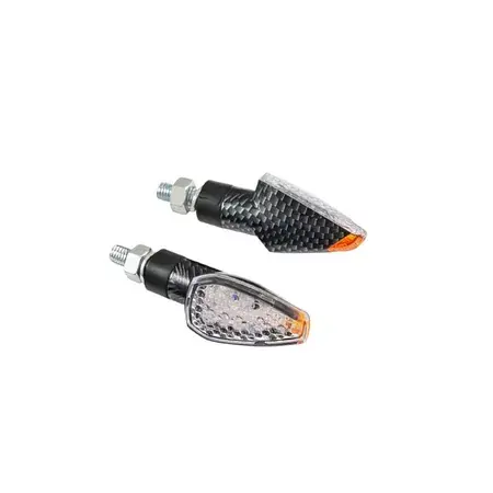 Blinker LED Carbon / durchsichtig geprüft Neu Im Sortiment