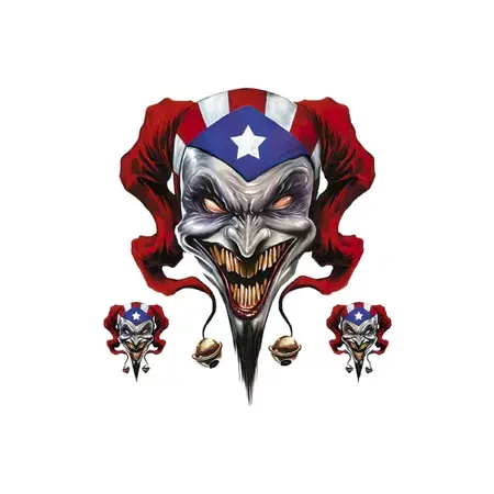 Aufkleber Lethal Threat Jocker Porto Rico 15x20cm Direktkauf