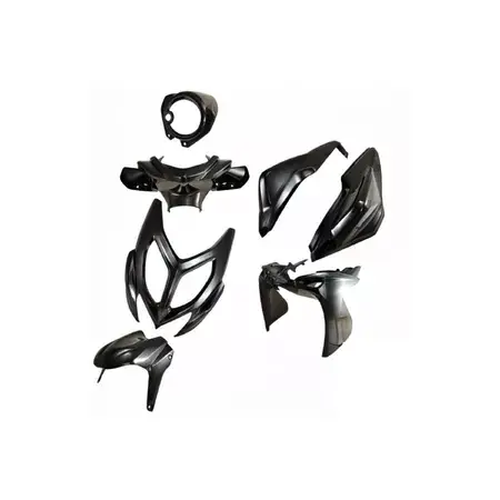 Verkleidungskit 7 Teile schwarz Yamaha Aerox ab 2013 Letzte Chance