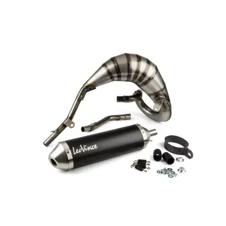 Billig Auspuff Leovince X-Fight Black Edition Beta RR ab 2012