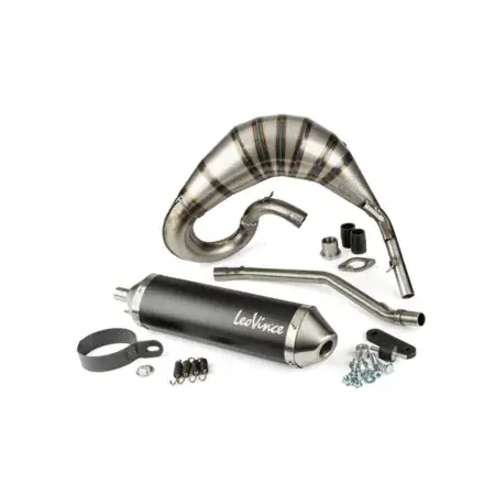 Auspuff Leovince X-Fight Black Edition Derbi Senda / X-treme Expressversand