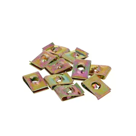 Direkt Vom Hersteller Blechmuttern Set - 10 Stück (Schraubendurchmesser 3-4mm)