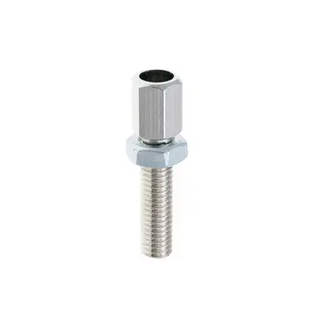 Neue Ware Einstellschraube Seilzug M6x1.00 - L.25mm - Hülle D.8mm