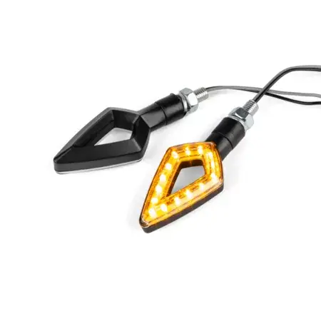 Preisreduziert LED Blinker STR8 Arrow Schwarz / Weiß