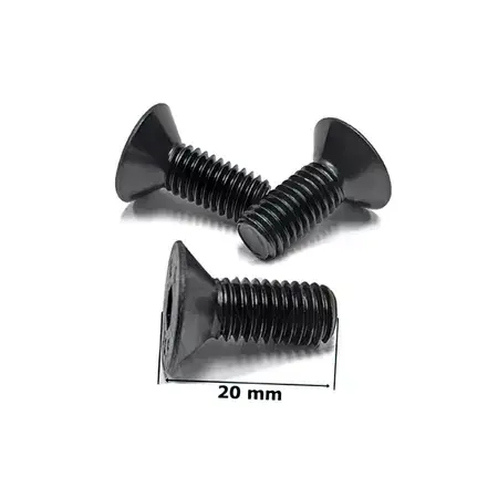Neue Ware Schrauben Bremsscheibe x3 Senkkopf M8 x 20mm schwarz