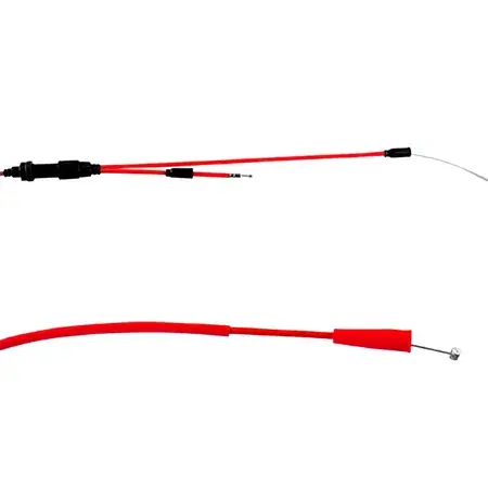 Gaszug Doppler Teflon® rot Sherco SM / SE 50 Neue Kollektion