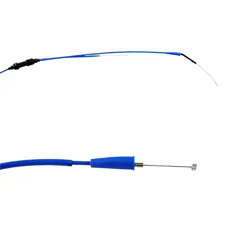Sonderangebot Gaszug Doppler Teflon® blau Derbi Senda bis 2010