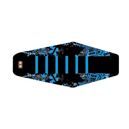Geprüft Sitzbezug Derbi Xtreme 2011 - 2017 Stage6 Full Covering blau / schwarz