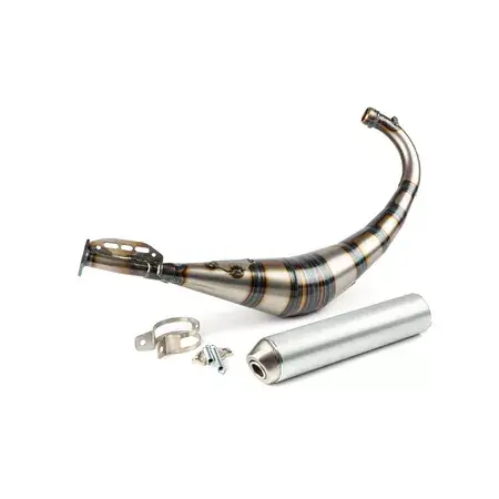 Auspuffanlage Stage6 Streetrace alu Derbi / Minarelli AM6 Neue Ware