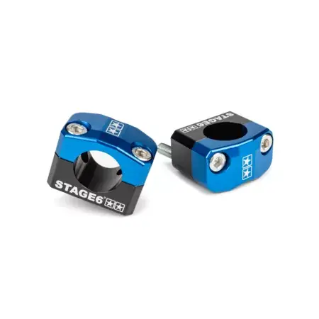 Lenkerklemmen Stage6 28,6mm blau Ausverkauf