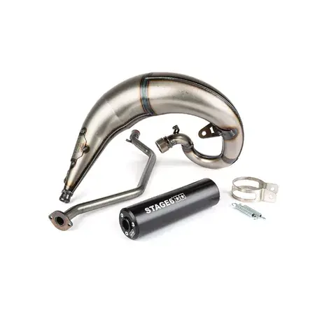 Bestpreis Auspuff Stage6 Streetrace high mount CNC schwarz Sherco SE / SM