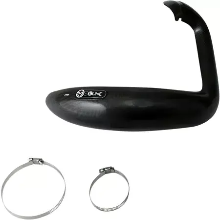 Auspuffschutz carbon Moose Racing BetaxTrainer Abverkauf