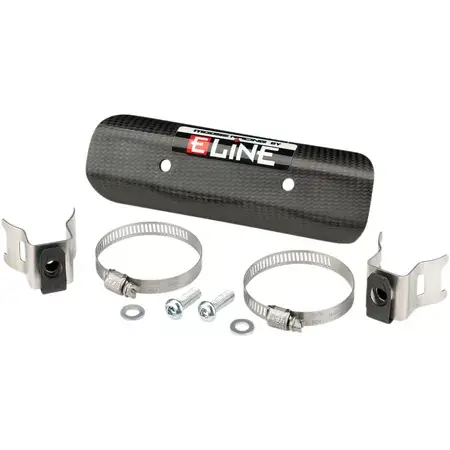 Markenprodukt Hitzeschild carbon 4-Takt Moose Racing universell 152 mm